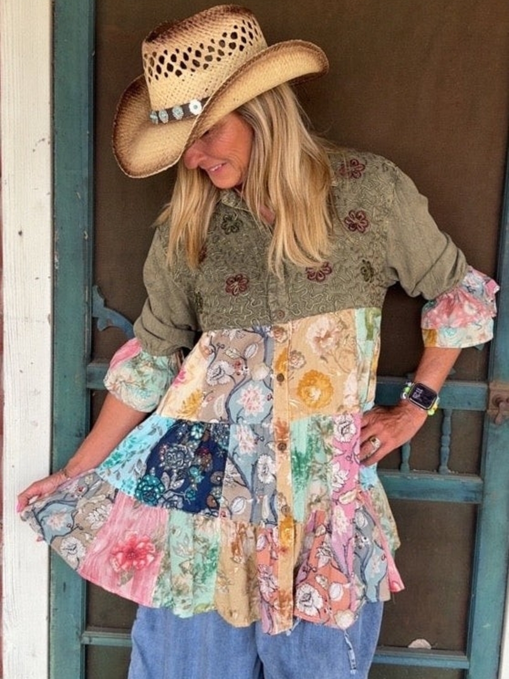 Get Your Groove On Gravel Tunic- Gravel